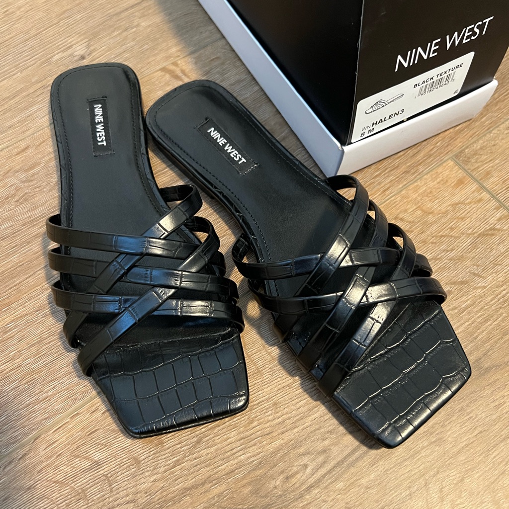 Brand New Nine West Slides
